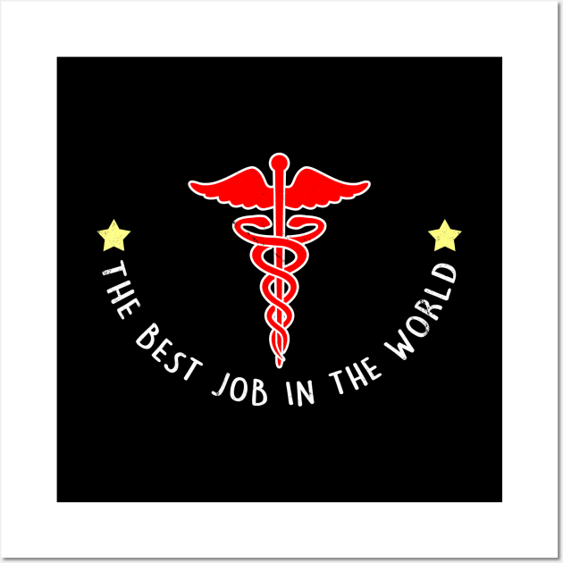 Doctors Medical Field Workers Health Care Wall Art by BoggsNicolas